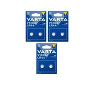 6 piles Varta V13GA LR44 -