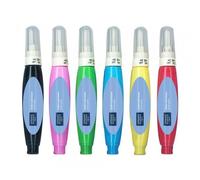6 Pinceaux Avec Réservoir - Assortiment De Couleur - 15 Ml - Lefranc Bourgeois