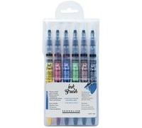 Sennelier Stylo-pinceau, synthétique, tendance, lot de 6