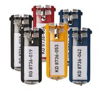 6 porte-clés KEYCLIP pour armoire urable
