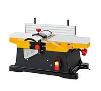 6 pouces Benchtop Jointer 1800W Woodworking Planer, ponceuse électrique robuste avec garde réglable et port de poussière, fraisage de précision pour le bois d'œuvre brut, conception compacte pour l'ut