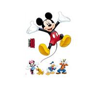 6 Stickers Mickey Mouse et ses amis Disney