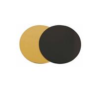 6 supports à gâteaux ronds doré-noir Ø 24 cm