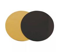 6 Supports gâteaux or/noir 24 cm ScrapCooking