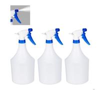 6 vaporisateurs pour plantes, buse réglable, pulvérisateur d'1 litre, plastique, blanc-bleu