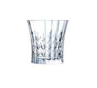 6 verres à eau 27cl Lady Diamond - Cristal d'Arques - Verre ultra transparent au design vintage