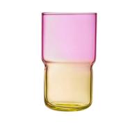 6 verres à eau jaune/rose 32 andy Mix - Luminarc