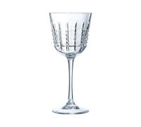 6 Verres À Pied De Table 25cl Rendez-Vous - Cristal D'arques - Verre Haute Transparence Au Design Vintage