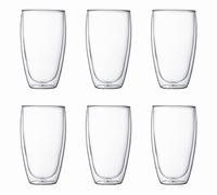 6 Verres Bodum Pavina Double Paroi 45 Cl