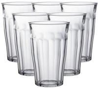 Gobelet - DURALEX - Picardie Transparent - 50 cl - Verre trempé - Lot de 6 pièces