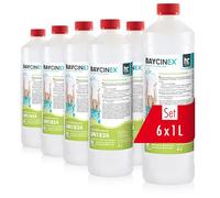 6 x 1 L Baycinex® Stabilisateur de dureté à Action Anti-calcaire pour Piscine