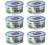 Lock&Lock 2059060 PP Classic Boîte Hermétique Ronde Plastique Transparent 15 x 15 x 7 cm