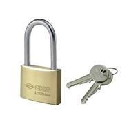 6 X CLÉS CHOC EN LAITON CHROME 2 MM 30X24 CADENAS À CALE LONGUE 21011 LOGO