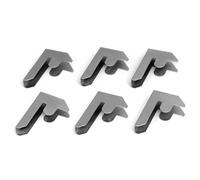 6 x connecteurs baie métal rayonnage Clips galvanisé acier stockage rayonnage