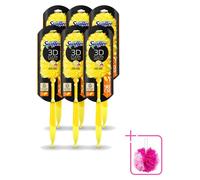 6 x Duster Swiffer XXL télescopique, avec manche de 90 cm et 1 lingette anti-poussière - Pack économique - 6 pièces