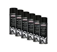 6 x kwasny 300 921 AUTO-K Spraila Spraila Laque Spray Noir mat 500 ml
