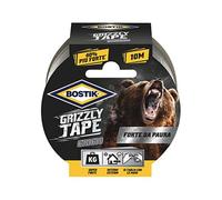 6 X RUBAN EN TOILE GRIZZLY TAPE mm 50 x 25 m - gris