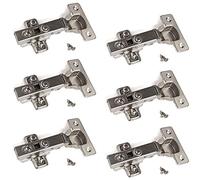 6 x SOTECH Paumelles T45 Butée d'angle avec amortisseur + plaque cruciforme Charnières Charnières à boîtier (disponibles à l'unité et en set de 6, 10, 20 ou 30 pièces !)