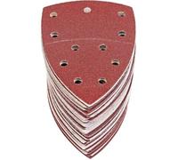 60 Feuilles Abrasives Triangles Papier Poncage Triangulaire Ponceuse Mouse Delta 105 x152 mm Grain P40/60/80/120/180/240