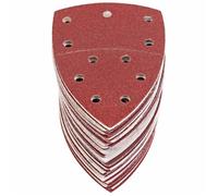 60 feuilles abrasives triangulaires papier abrasif triangulaire Mouse Delta, 105 x 152 mm, grain P40/60/80/120/180/240