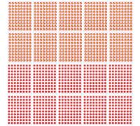 60 Feuilles Autocollants de Récompense en Papier Fleurs Rouges | Décor à Haute Définition, Faciles à Décoller et Coller, pour Tableaux de Tâches, Bocaux