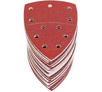 60 feuilles de papier de verre Triangle papier de verre souris Delta ponceuse 105x152mm grain 10xP40/60/80/120/180/240
