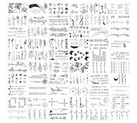 60 Feuilles Tatouage Ephemere Femme Faux Tatouage Semi Permanent Flash Tattoo pour Activités Quotidiennes, Vacances, Fêtes et Séjours à Plage