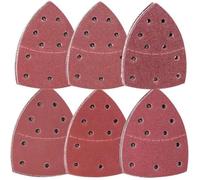 60 papiers verre pour ponceuse mouse - 105x152mm 11 trous - Grain 40-240 - Bois et surfaces diverses