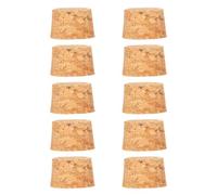 60 Pièces Bouchon de Liège pour Bouteille en Bois, Fermeture | Scelle les Bouteilles, Préserve le Goût, Usage Cafés Restaurants, Finition Bois, Lot de Pièces