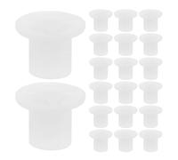 60 Pièces Bouchon Insert pour Flacon Diffuseur à Roseaux en Plastique | Orifice Central Préouvert, Anneau Extérieur Ajusté, Maintien Vertical des Tiges, Diffusion Régulière du Parfum, Fabrication