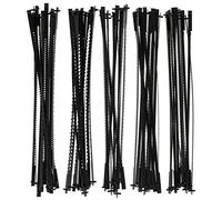 60 Pièces Lames de Scie à Chantourner 127 mm TPI 10/15/18/20/24 dents Lame de Scie en Acier Carbone en Acier au Carbone Durable avec Ergot Pour Couper Bois Mousse Plastique et Métaux Mous