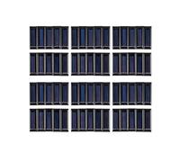 60 Pieces Panneau Solaire Nouveau 0.5 V 100 MA Panneaux Solaires Panneaux Photovoltaiques Module Solaire Chargeur de Batterie DIY 53 x 18 x 2.5mm