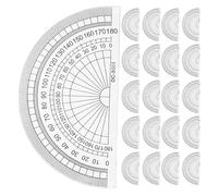 60 Pièces Petit Rapporteur Semi-circulaire à Angle Droit 4 Pouces | Mesure Précise des Angles, Format 10 Cm, Lot de 60, pour Élèves et Travaux de Classe