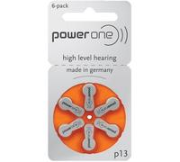 60 pièces PowerOne Piles pour appareils auditifs Taille Typ 13 PR48 ZL2