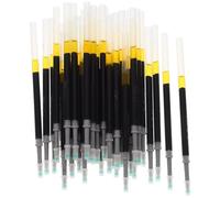 60 Pièces Recharge D’encre Noire PP 0,5mm pour Stylo Signature | Remplacement Facile, Écriture Fluide et Régulière, pour Cahiers et Bullet Journaling, Lot de Bureau