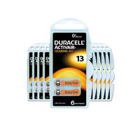 60 Piles Auditives 13 / PR48 Duracell Hearing Aid Activair