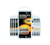 60 Piles Auditives 312 / PR41 Duracell Hearing Aid Activair