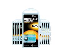 60 Piles Auditives 675 / PR44 Duracell Hearing Aid Activair