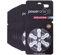 60 Piles Auditives p312 Power One Evolution Zinc-Air