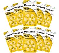 60 Piles Auditives PR10 / PR230L / PR536 Panasonic Hearing Aid