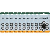 Varta Piles auditives Ecopack PR48 taille 13 orange (120 - 20 x blister de 6)