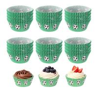 600 Pcs Caissette Muffins Papier, Football Caissettes Cupcake | Moules à Cupcakes et Muffins, Moule Muffin Papier Cuisson Gâteau, Moules à Muffin en Papier pour Fête d'Anniversaire Mariage