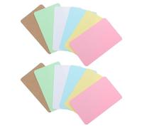 600 Pièces Cartes Vierges de Couleur pour Mots, Papier Cartonné | Organisation par Couleurs, Écriture et Dessin Personnalisables, Usage en Classe ou Déplacement, Format Rectangulaire