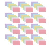 600 Pièces Fiches Bristol Robustes Lignées, Cartes Flash Papier | Organisation Codée par Couleur, Usage Recto Verso, Format Portable, pour Enseignants et Professionnels