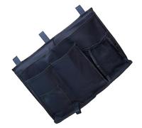 600dpu Pochette de Rangement de Chevet Lit Multifonction, Multipoches | Organiseur de Livres et Objets, Accès Pratique, Support Robuste, pour Dortoir, Camping et Hôpital