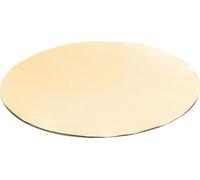 (600g/m²) Bâche ronde de camion/PVC sans oeillets (beige RAL1014, 650 cm) Couverture de piscine Panneau de couverture de piscine Bache de protection
