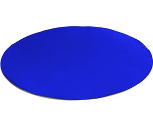 (600g/m²) Bâche ronde de camion/PVC sans oeillets (bleu RAL5002, 500 cm) Couverture de piscine Panneau de couverture de piscine Bache de protection
