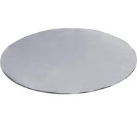 (600g/m²) Bâche ronde de camion/PVC sans oeillets (Gris RAL7042, 440 cm) Bâche de piscine Bache de protection
