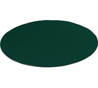 (600g/m²) Bâche ronde de camion/PVC sans oeillets (vert RAL6005, 340 cm) Couverture de piscine Panneau de couverture de piscine Bache de protection