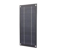 600W Chargeur de Panneau Solaire, Kit Panneau Solaire en Silicium Monocristallin Contrôleur de 100A Kit D'alimentation Solaire avec Câble D'extension et Clip de Batterie